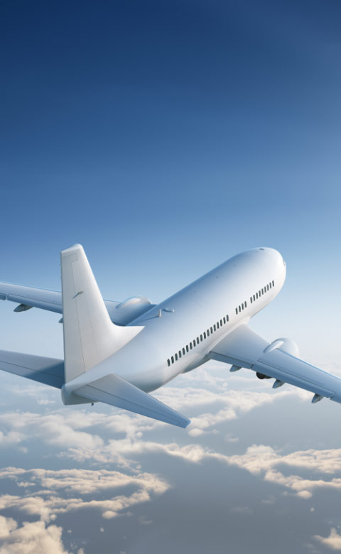 Commercial plane