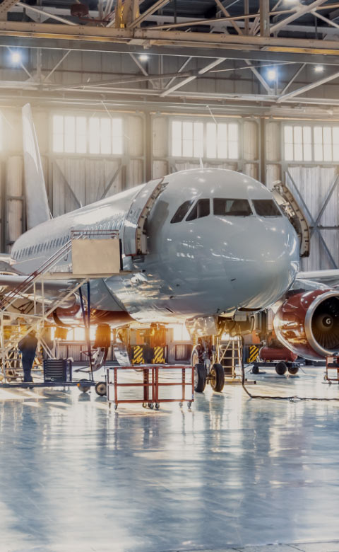 Commercial plane