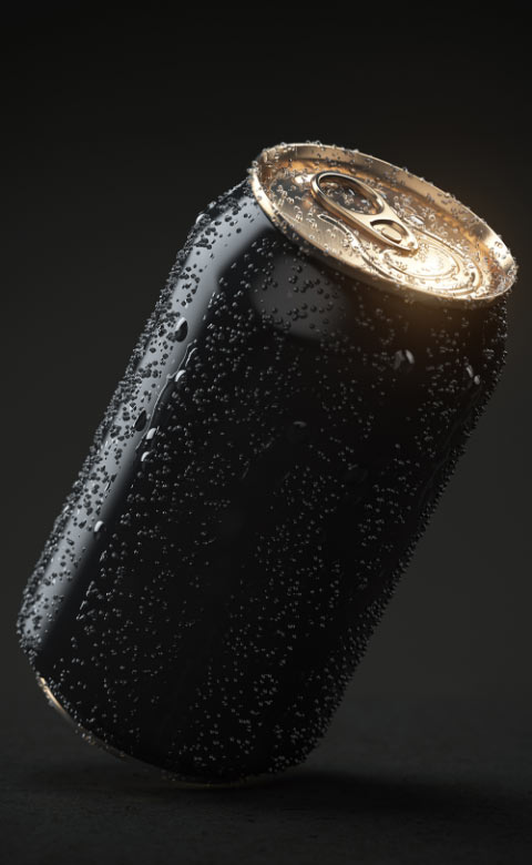 Aluminum can