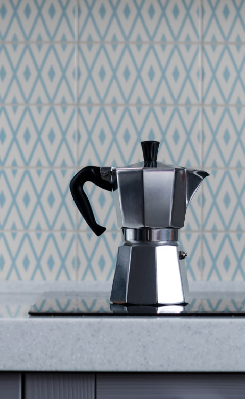 Cafe moka pot